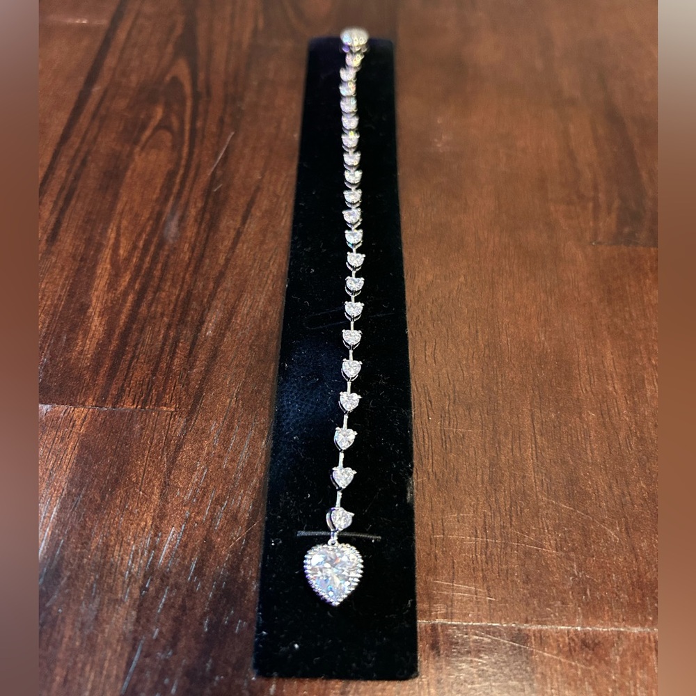Park Lane ‘Diamond Drop’ Genuine CZ Adjustable Bracelet - Picture 1 of 14